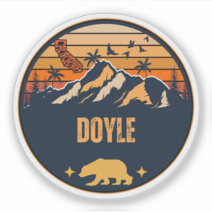 Doyle, Kalifornien Aufkleber