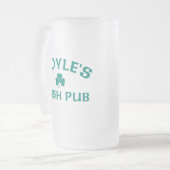 Doyle's Irish Pub Mattglas Bierglas (Vorderseite Links)