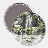 Doyles River Falls Magnet (Vorderseite/Rückseite)
