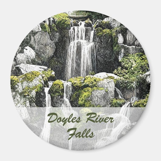 Doyles River Falls Magnet (Vorne)