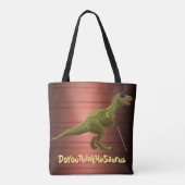 DoYouThinkHeSaurus Dinosaurier Tasche (Rückseite)