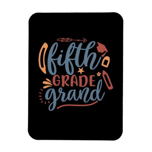 Dozent Art Fifth Grade Grand Magnet (Vertikal)