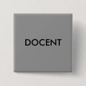 DOZENT BUTTON (Vorderseite)