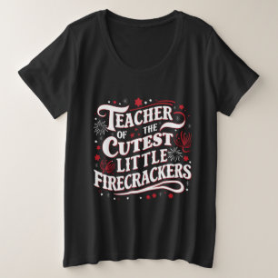 Dozent der Niedlichen Kleinen Feuerwehrmänner Große Größe T-Shirt