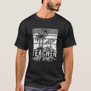 Dozent der Pflicht Retro Vintage Sonnenbrille Palm T-Shirt
