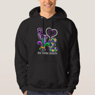 Dozent Kariert Leopard Kostüm I Liebe Mar Hoodie