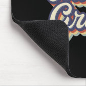 Dozent-Lehrer-Retro-Vintages 3. Klasse-Lehrerteam Mousepad (Ecke)