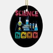 Dozentin für Chemie-Physik Keramik Ornament (Rechts)