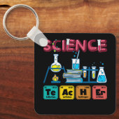 Dozentin für Chemie-Physik Schlüsselanhänger (Vorderseite)