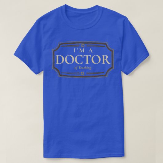 Dozentin für Doktorat Abschluss Geschenk T-Shirt (Design vorne)