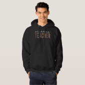 Dozentin Leopard für Frauen Hoodie (Vorne ganz)