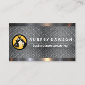 Dozer Arm | Hartmetallschneidkarte aus plattiertem Visitenkarte (Vorderseite)