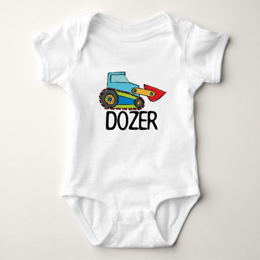 Dozer Baby Strampler (Vorderseite)