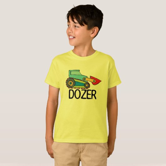 Dozer Bulldozer T - Shirt (Vorne ganz)