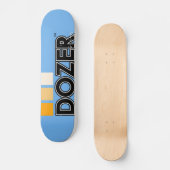 Dozer™ Cummings-Quadrate Skateboard (Vorderseite)