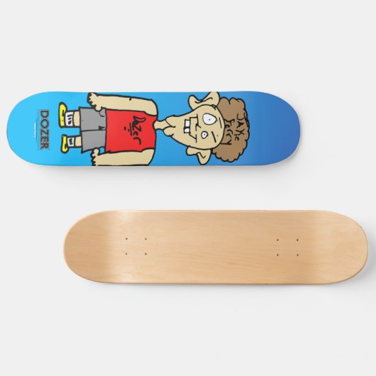 Dozer™ Fähren-Cartoon Skateboard (Horizontal)