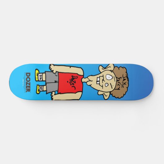 Dozer™ Fähren-Cartoon Skateboard (Horizontal)