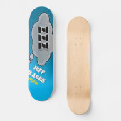 Dozer™ Jeff Mages Bulldozer Dreamin Plattform Skateboard (Vorderseite)
