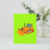 Dozer Postkarte (Stehend Vorderseite)