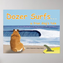 Dozer Surfs...eine Geschichte des echten Hundes
