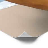 Dozer Surfs...eine Geschichte des echten Hundes Poster (Ecke)