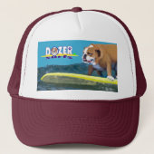 Dozer Surfs Hat Truckerkappe (Vorderseite)
