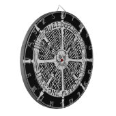 Dozurcrew Dartboard Dartscheibe (Vorderseite Links)