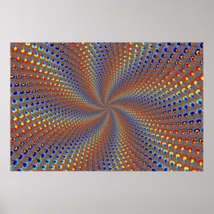 dp pfau - Fraktal Poster