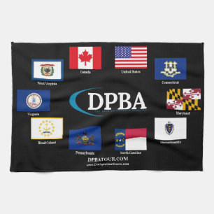 DPBA Tour Flags Geschirrtuch