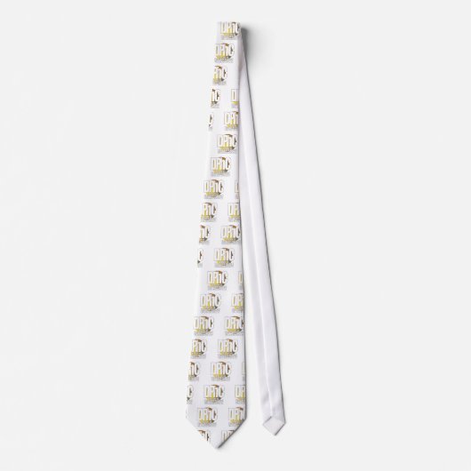 DPhC LOGO Doktor der pharmazeutischen Chemie Krawatte (Vorderseite)