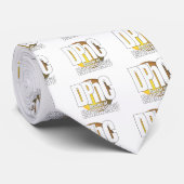 DPhC LOGO Doktor der pharmazeutischen Chemie Krawatte (Gerollt)