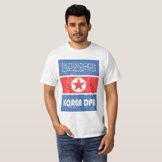 DPR Korea T-Shirts der (Vorne ganz)