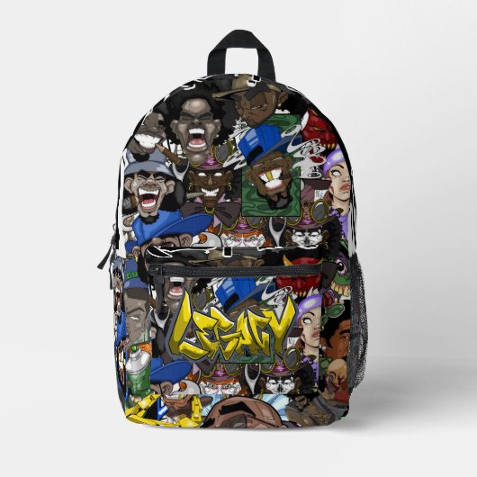 DPS/LEGACY-BAG BEDRUCKTER RUCKSACK (Vorderseite)