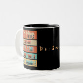 DPT Arzt für Physikalische Therapie Funny Personal Zweifarbige Tasse (Vorderseite Links)