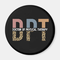 DPT Arzt für Physikalische Therapie Geparden Typog