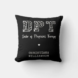 DPT Arzt für Physikalische Therapie Geschenk Kissen
