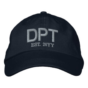 DPT Arzt für Physikalische Therapie nach individue Bestickte Baseballkappe