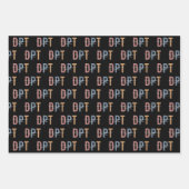 DPT Arzt für Physikalische Therapie Physikaltherap Geschenkpapier Set (Vorderseite 2)