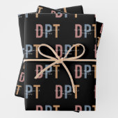 DPT Arzt für Physikalische Therapie Physikaltherap Geschenkpapier Set (Beispiel)
