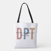 DPT Arzt für Physikalische Therapie Physikaltherap Tasche (Rückseite)