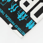 DPT Arzt für Physikalische Therapie Physiotherapie Fleecedecke (Ecke)