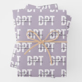 DPT Arzt für Physische Therapie Geschenkpapier Set (Beispiel)