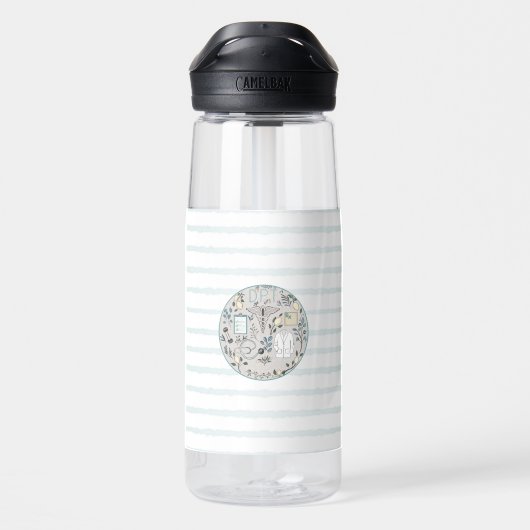 DPT Doktor der Physiotherapie Wasserflasche Trinkflasche (Rückseite)