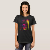 Dpt US Flag Doktor des Physikalischen Therapiearzt T-Shirt (Vorne ganz)