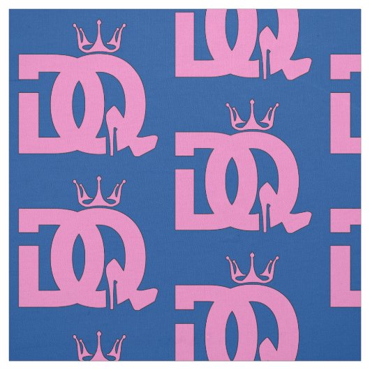 DQ-Logo Stoff (Muster)