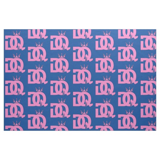 DQ-Logo Stoff (Fat Quarter (45,7 x 55,9 cm))