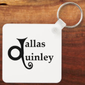 DQ-Schlüsselanhänger Schlüsselanhänger (Rückseite)