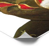 DR217 Irish Wolfhound Poster (Ecke)