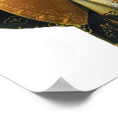 DR220-Whippet-Poster Poster (Ecke)