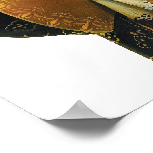 DR220-Whippet-Poster Poster (Ecke)